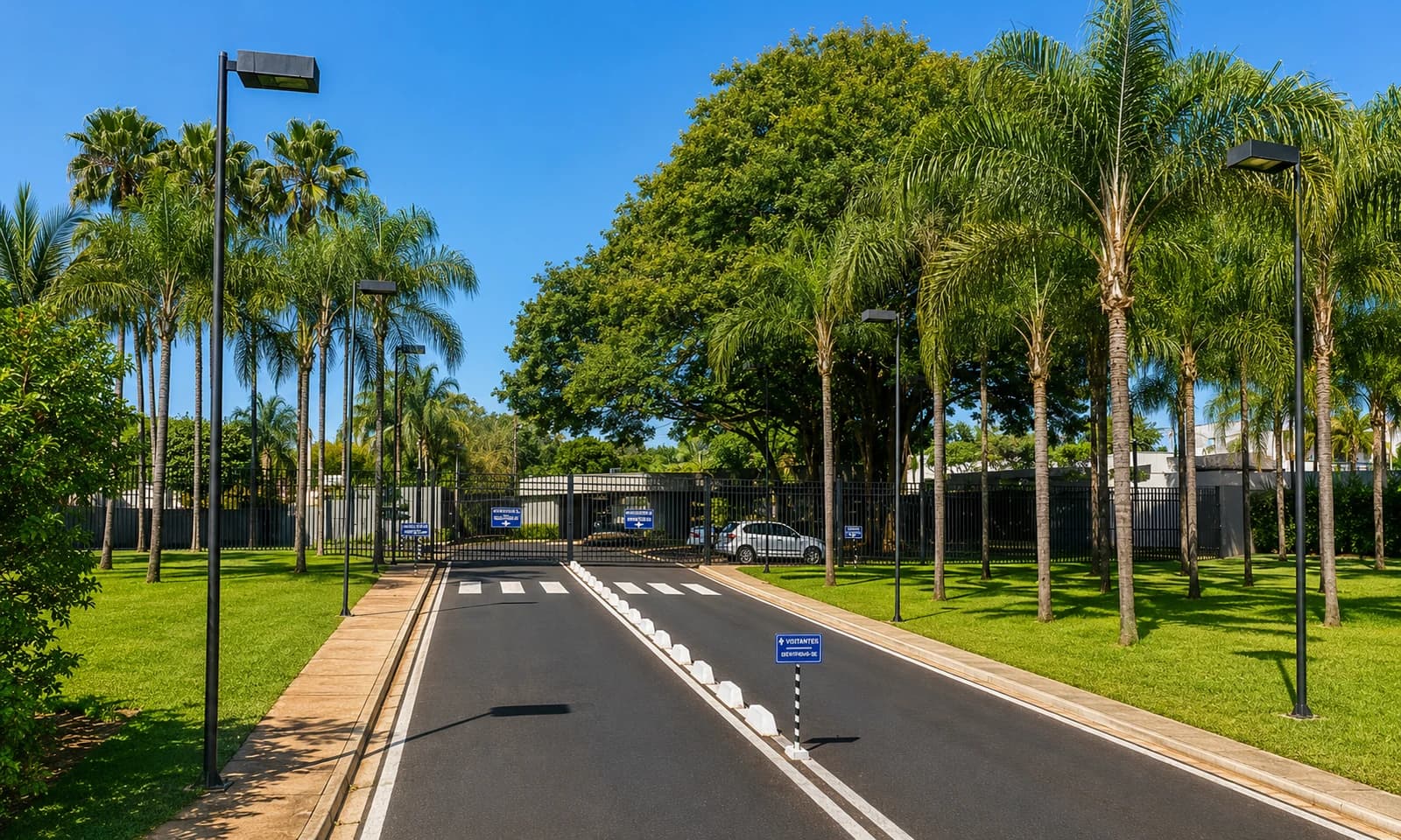 Vista de referência de Colina Verde