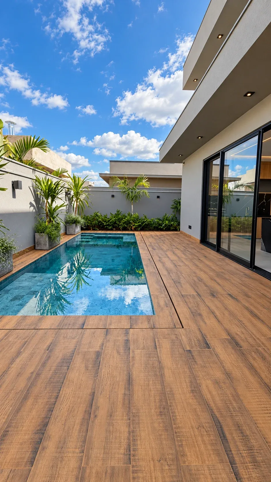 Piscina — antes